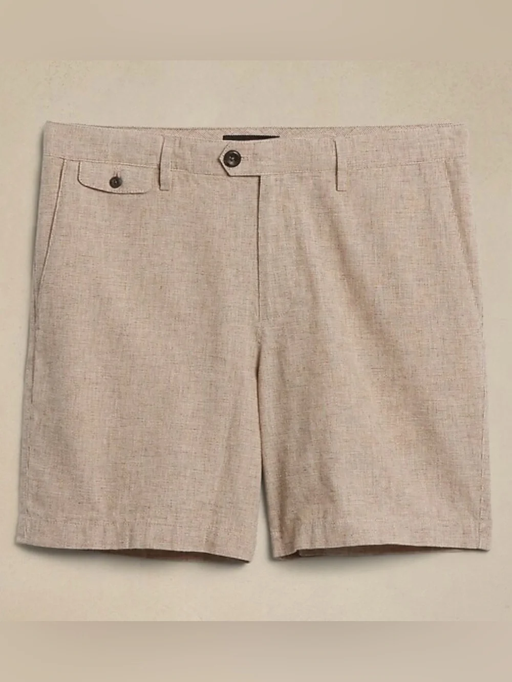 Banana republic men’s linen-blend  shorts Size 36 preppy casual textured